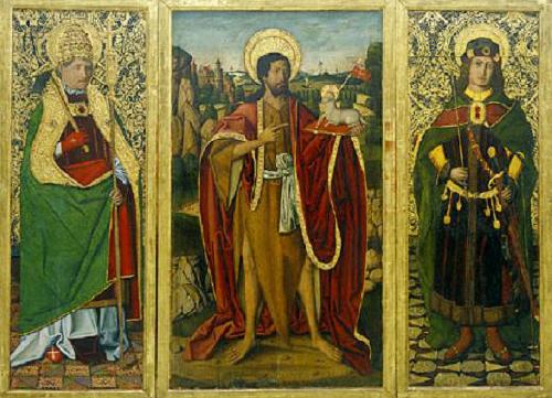 Miguel Ximenez Saint John the Baptist; Saint Fabian and Saint Sebastian